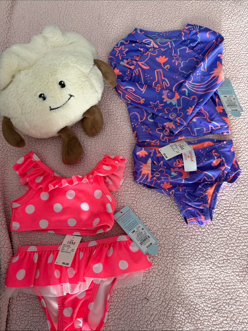 Cat and Jack bathing Suit bundle